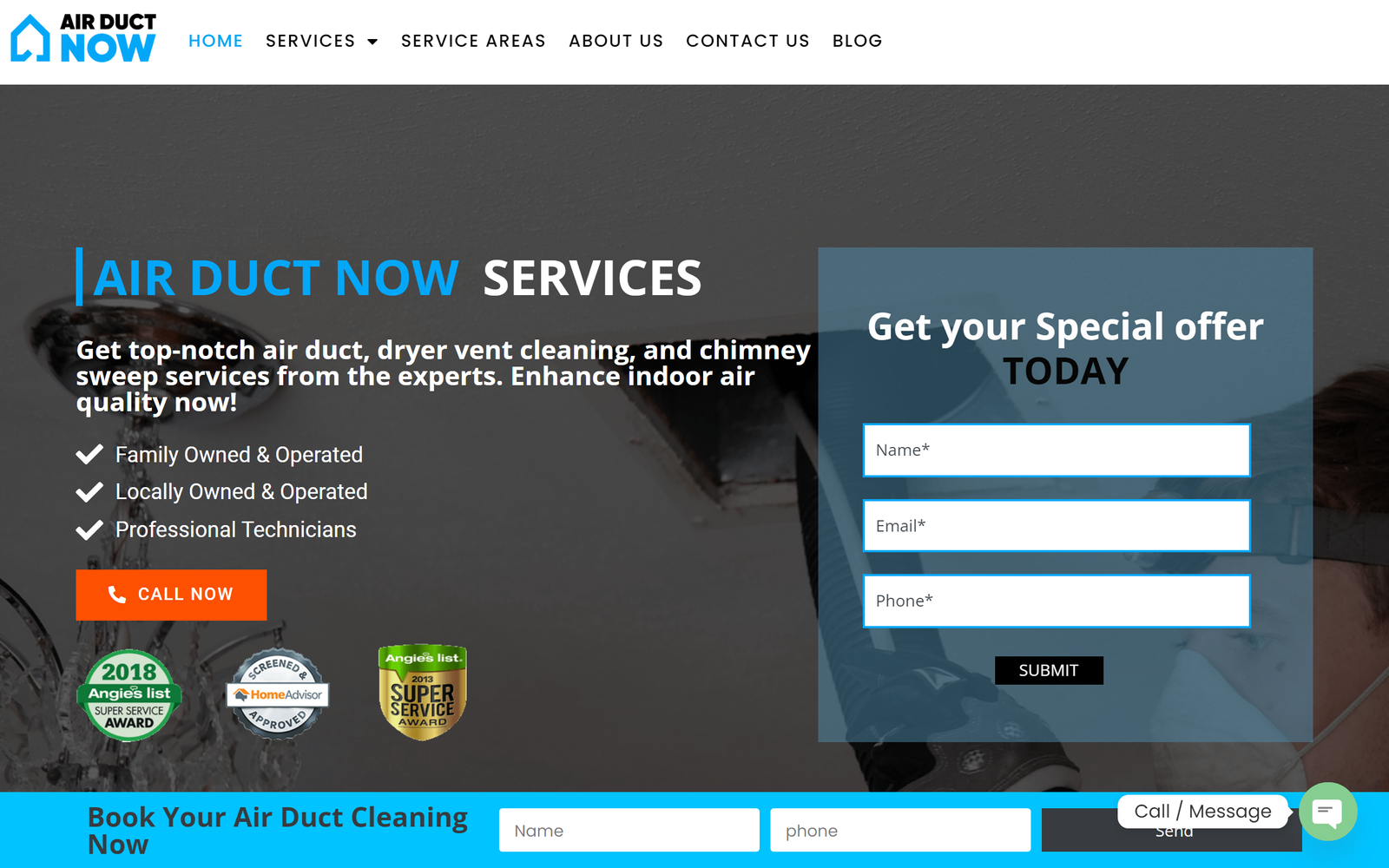 air duct case study